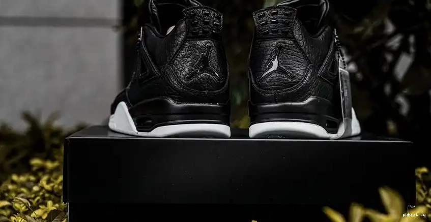 4 SHIP Pony TO Hair GOD RETAIL Jordan Retro Black READY MATERIALS PK 0606